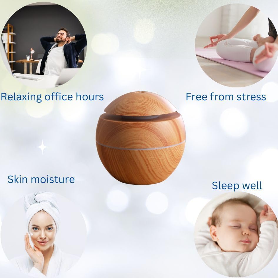 Cool Mist Humidifier &amp; Essential Oil Diffuser for Home