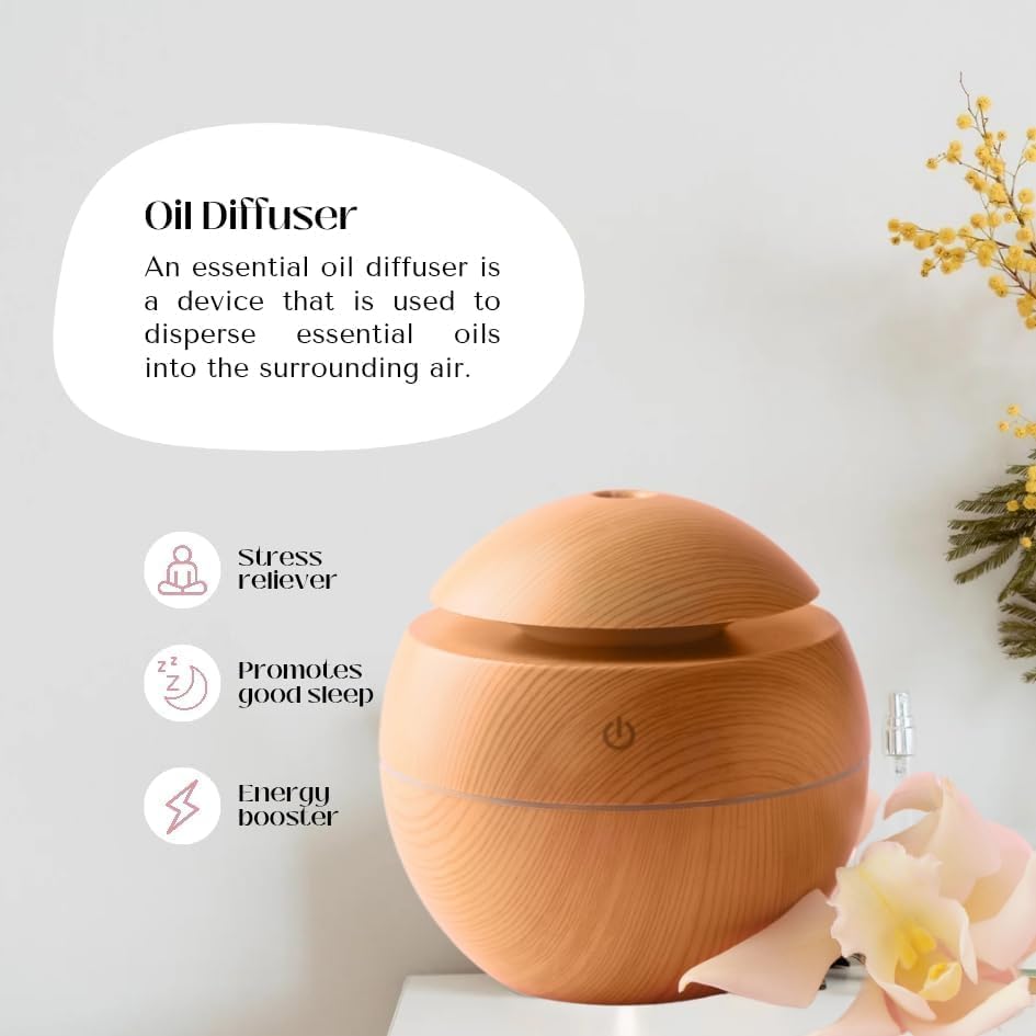 Cool Mist Humidifier &amp; Essential Oil Diffuser for Home