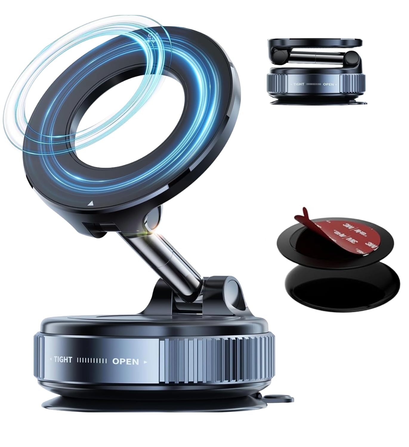 360° Vaccum Magnetic Phones Holder