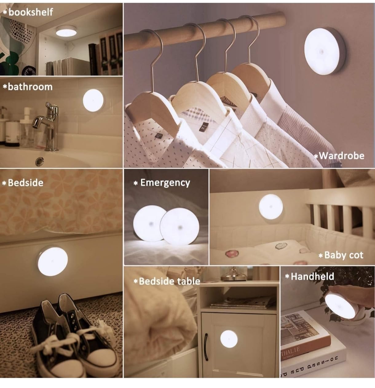 Rechargeable Motion Sensor LED Lamp