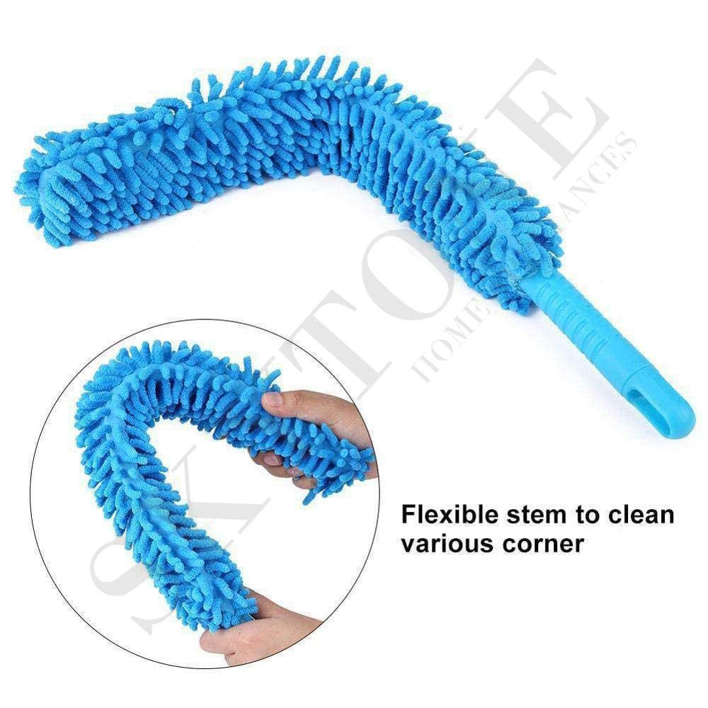Flexible Fan Cleaning Duster for Multi-Purpose Cleaning Long Rod
