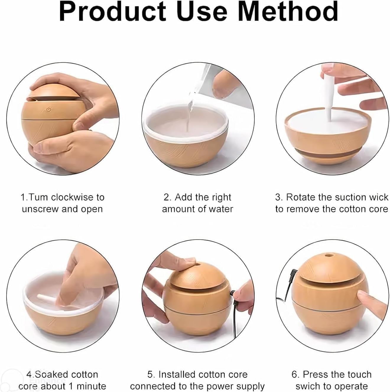 Cool Mist Humidifier &amp; Essential Oil Diffuser for Home