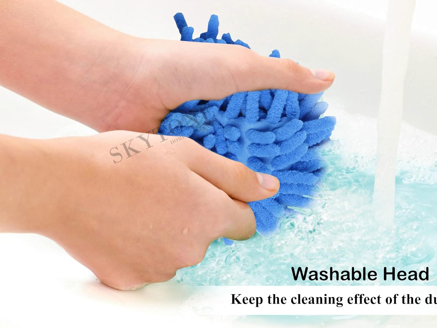 Flexible Fan Cleaning Duster for Multi-Purpose Cleaning Long Rod